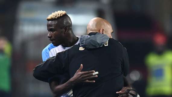 Victor Osimhen e Luciano Spalletti (Credits by: Image Photo Agency)