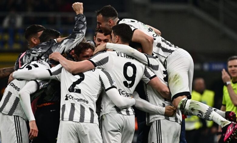 Inter-Juventus esultanza goal Kostic (CREDITS TO EUROSPORT.IT)