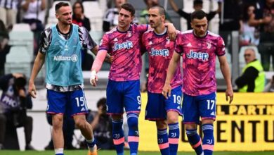 Juve-Lecce: Gatti, Vlahovic, Bonucci, Kostic (Credit to Calciomercato.com)