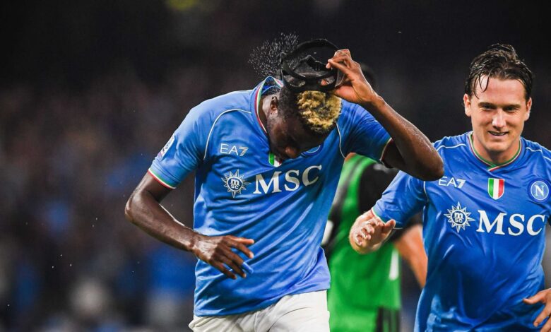 Victor Osimhen (CREDITS TO @sscnapoli Twitter)