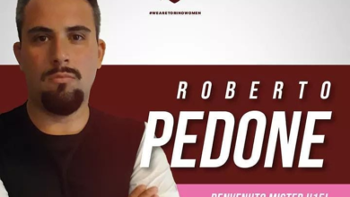 Roberto Pedone nel 2019 venne annunciato quale allenatore dell'U15 del Torino, per poi essere promosso in Prima Squadra