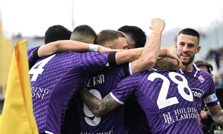 Foto di repertorio di Fiorentina-Frosinone 5 a 1